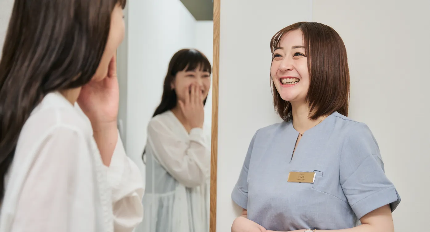 施術前のカウンセリング